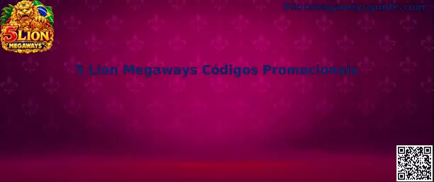 5 Lion Megaways Códigos Promocionais Ilustração
