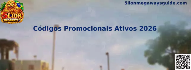 Códigos Promocionais Ativos