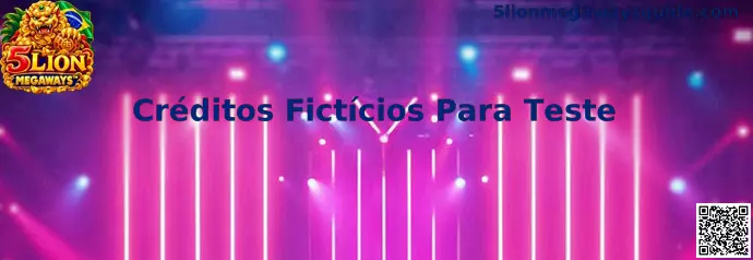 Créditos Fictícios Para Teste