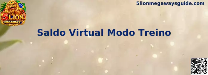 Saldo Virtual Modo Treino