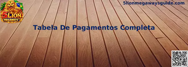 Tabela de Pagamentos 5 Lion Megaways